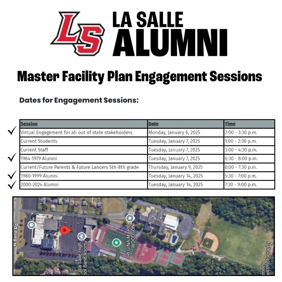 Master Facility Plan Engagement Sessions